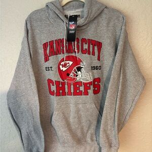 NFL Kansas City Chiefs Gray Hoodie